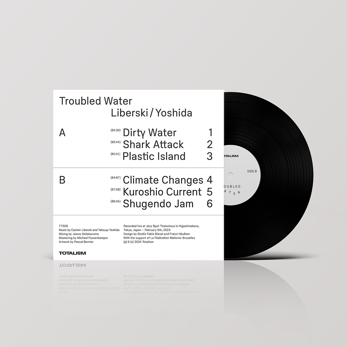 Liberski/Yoshida Troubled Water LP